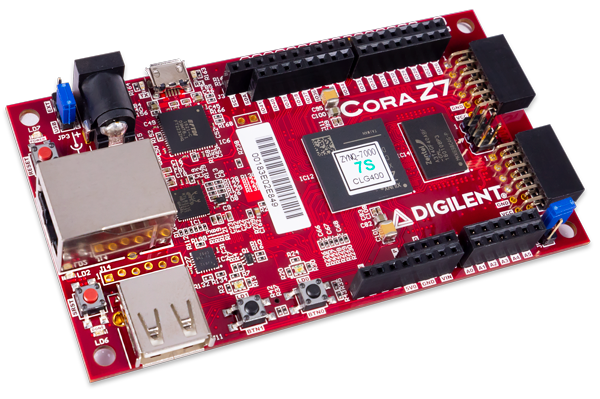 Cora Z7-10:Zynq-7000 Single Core and Dual Core Options for ARM/FPGA SoC Development