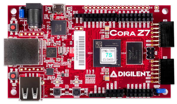 Cora Z7-07S: Zynq-7000 Single Core and Dual Core Options for ARM/FPGA SoC Development