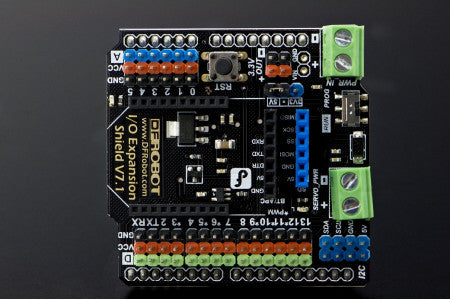 Gravity IO Expansion Shield for Arduino V7.1