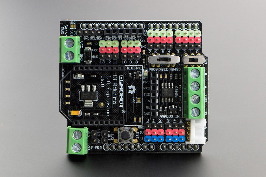 Gravity: RS485 IO Expansion Shield for Arduino V6