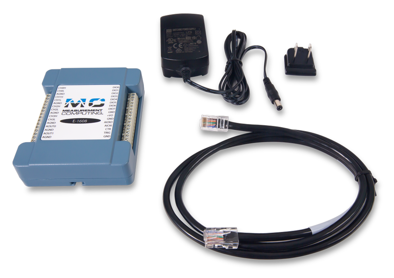 MCC E-1608: Multifunction Ethernet DAQ Device – MGSL