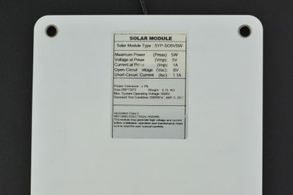 Semi Flexible Monocrystalline Solar Panel (6V 1A)