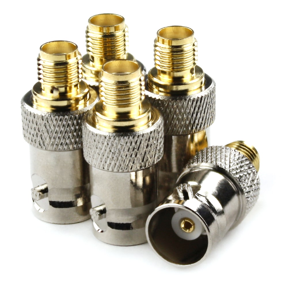 Atlas Scientific Female BNC to Female SMA Connectors (5 Pack)