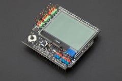 Gravity: LCD12864 Shield for Arduino