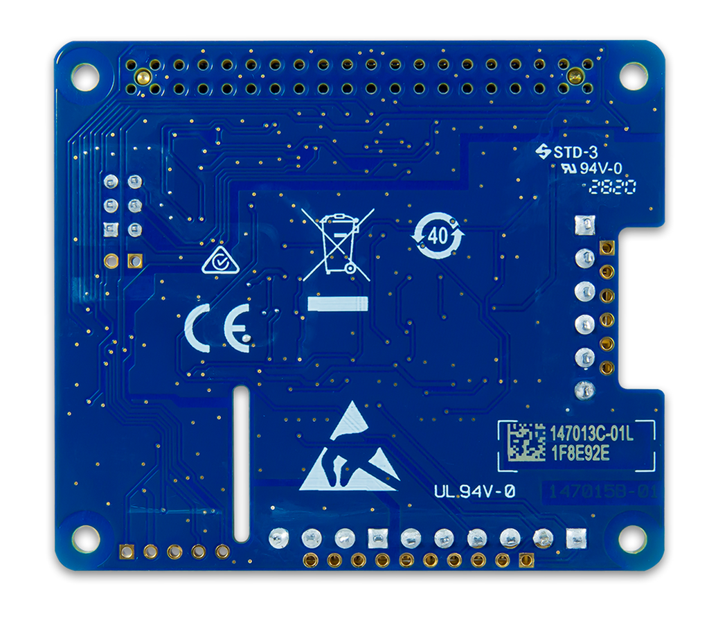 Voltage Measurement DAQ HAT for Raspberry Pi®- MCC 118 12-bit, 100 kS/s, 8 SE Analog Inputs