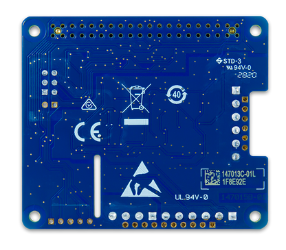 Voltage Measurement DAQ HAT for Raspberry Pi®- MCC 118 12-bit, 100 kS/s, 8 SE Analog Inputs