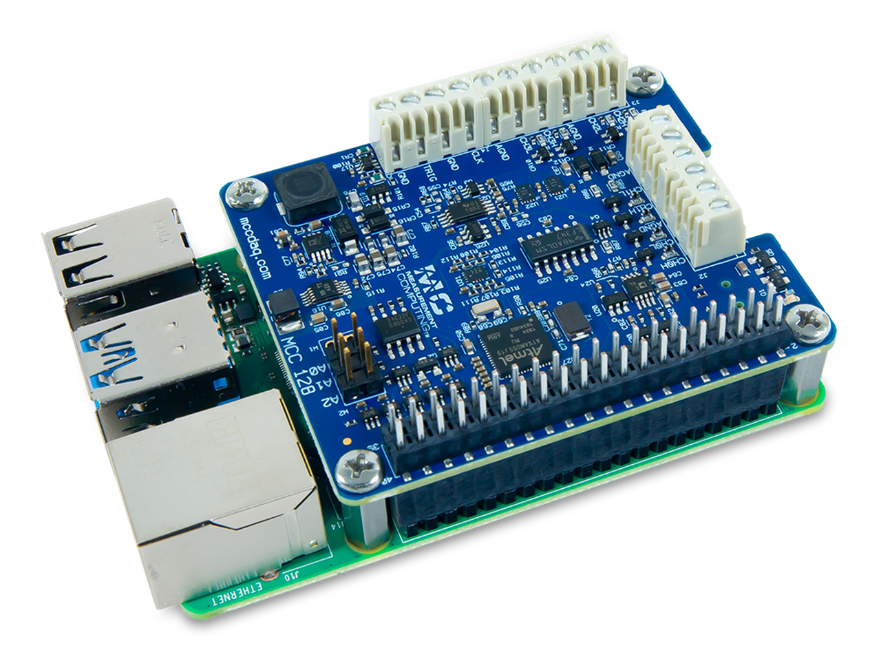 MCC 134: Thermocouple Measurement DAQ HAT for Raspberry Pi®