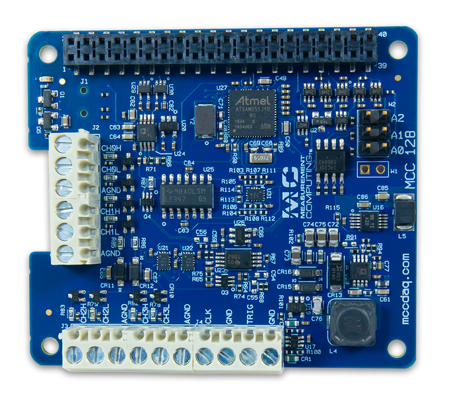 MCC 134: Thermocouple Measurement DAQ HAT for Raspberry Pi®