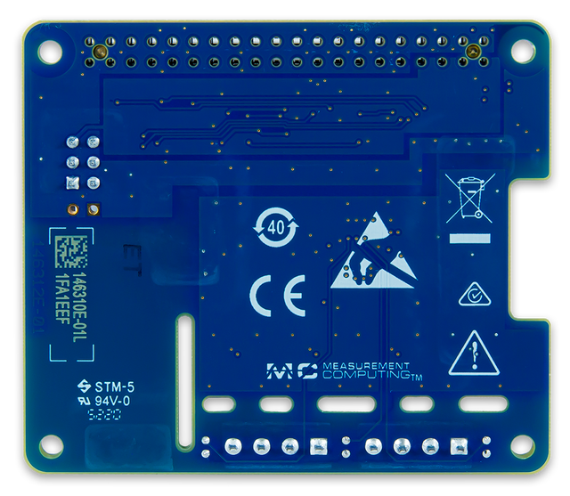 MCC 134: Thermocouple Measurement DAQ HAT for Raspberry Pi®