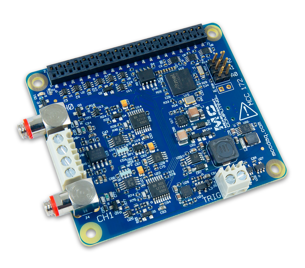 MCC 134: Thermocouple Measurement DAQ HAT for Raspberry Pi®