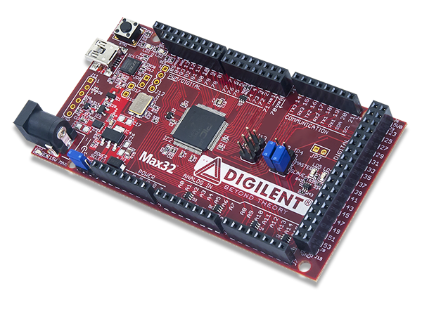 Max32: Arduino-programmable PIC32 Microcontroller Board