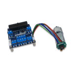 DC Motor/Gearbox (1:53 Gear Ratio): Custom 6V Motor Designed for Digilent Robot Kits