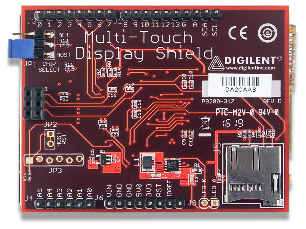 Multi-Touch Display Shield: Smart Display