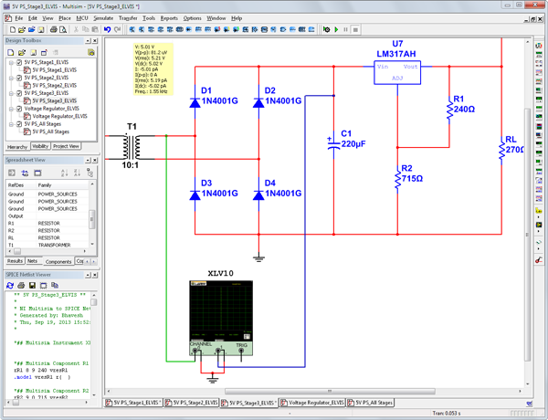 NI Multisim Student Edition Circuit Design and Simulation Software 14.0
