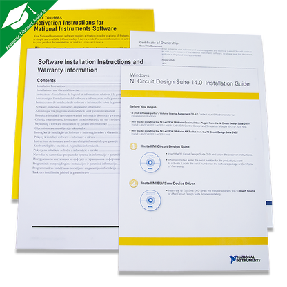 NI Multisim Student Edition Circuit Design and Simulation Software 14.0