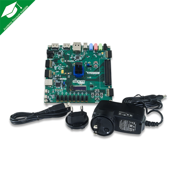 Nexys Video Artix-7 FPGA: Trainer Board for Multimedia Applications