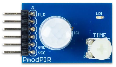 Pmod PIR: Passive Infrared Motion Sensor