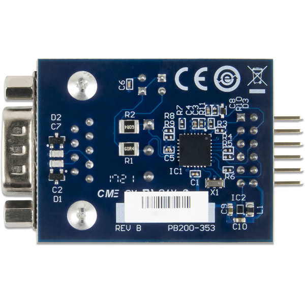 Pmod CAN: CAN 2.0B Controller with Integrated Transceiver