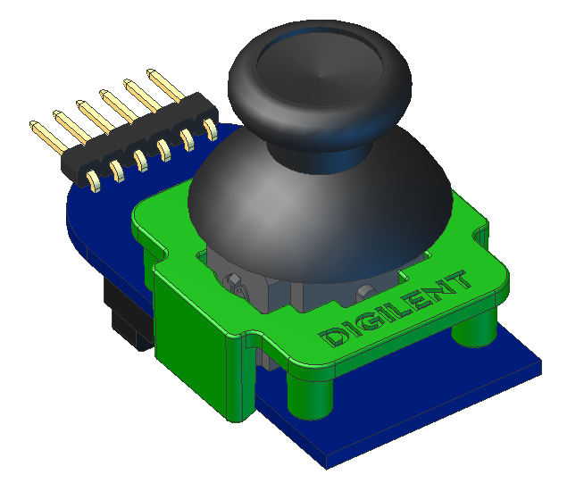 Pmod JSTK2: Two-axis Joystick
