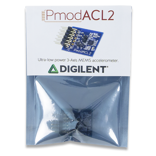 Pmod ACL2: 3-axis MEMS Accelerometer – MGSL