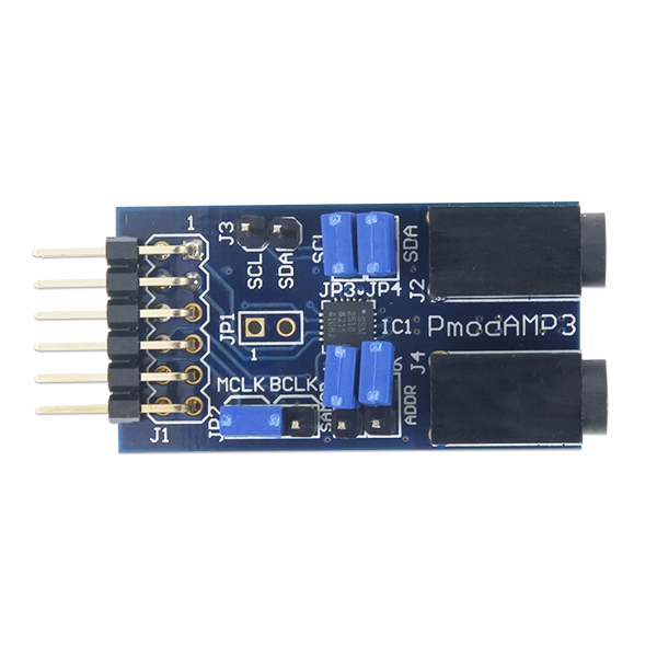 Pmod AMP3: Stereo Power Amplifier