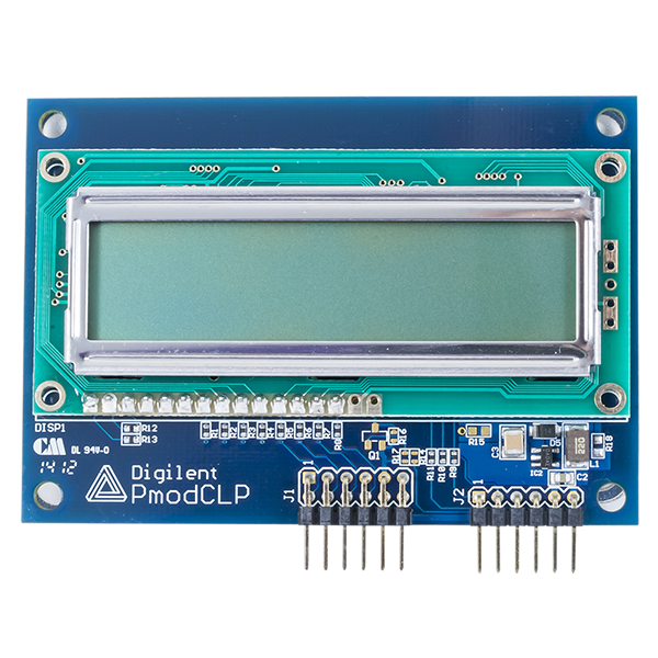 Pmod CLP: Character LCD with Parallel Interface – MGSL