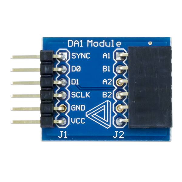 Pmod DA1: Four 8-bit D/A Outputs