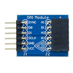Pmod DA1: Four 8-bit D/A Outputs