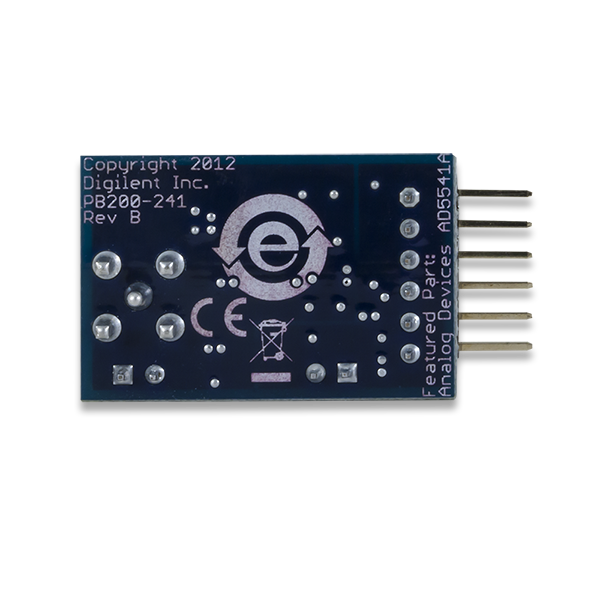 Pmod DA3: One 16-bit D/A Output