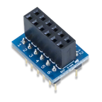 Pmod DIP: DIP to 12-pin Pmod Adapter