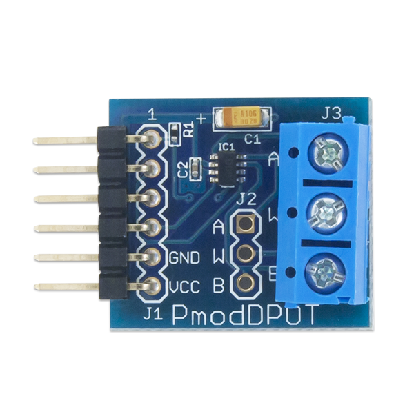 Pmod DPOT: Digital Potentiometer – MGSL