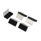 Pmod Female Right Angle 6-pin Header (5-pack)