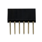 Pmod Female Right Angle 6-pin Header (5-pack)
