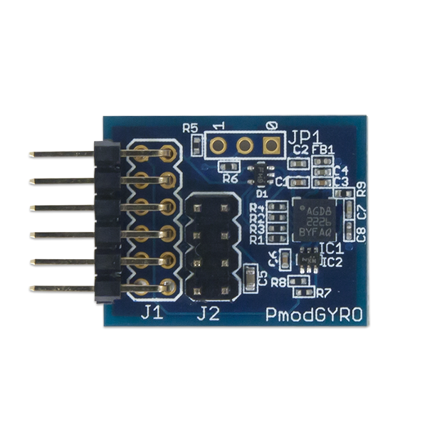 Pmod GYRO: 3-axis Digital Gyroscope