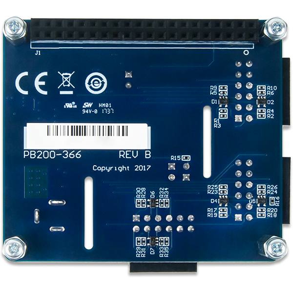 Pmod HAT Adapter: Pmod Expansion for Raspberry Pi