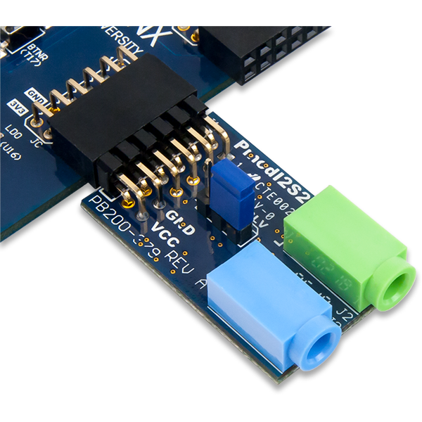 Pmod I2S2: Stereo Audio Input and Output