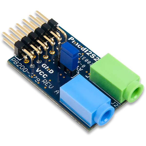 Pmod I2S2: Stereo Audio Input and Output