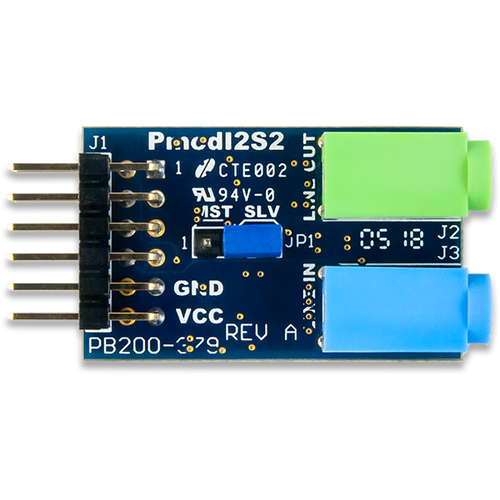 Pmod I2S2: Stereo Audio Input and Output