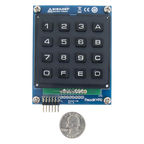 Pmod KYPD: 16-button Keypad