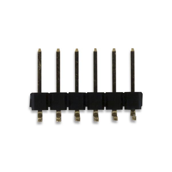 Pmod Male Right Angle 6-pin Header (5-pack)