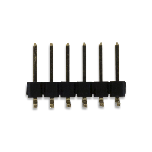 Pmod Male Right Angle 6-pin Header (5-pack)