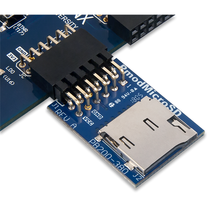Pmod MicroSD: microSD Card Slot