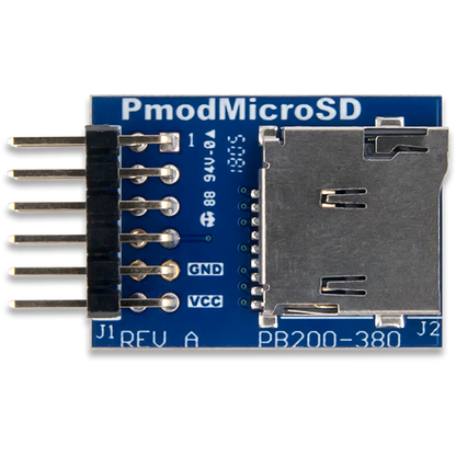 Pmod MicroSD: microSD Card Slot
