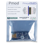 Pmod OLED: 128 x 32 Pixel Monochromatic OLED Display