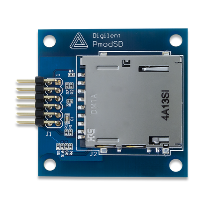 Pmod SD: Full-sized SD Card Slot