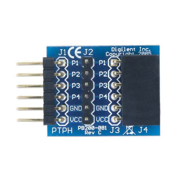 Pmod TPH: 6-pin Test Point Header