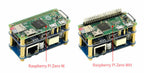 PoE Ethernet / USB HUB HAT for Raspberry Pi Zero, 1x RJ45, 3x USB