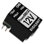 12V PowerBRICK: Breadboardable Dual Output USB Power Supplies