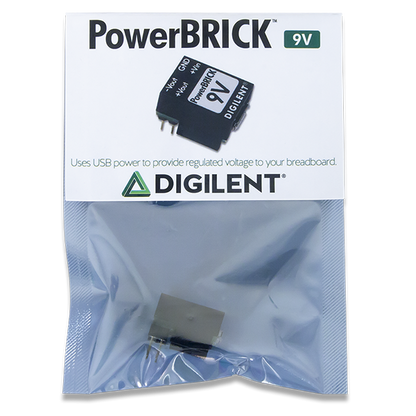 9V PowerBRICK: Breadboardable Dual Output USB Power Supplies