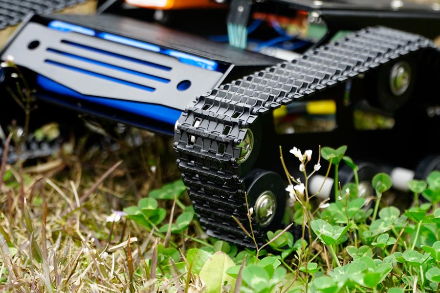 "Yuewalker"-Tracked Chassis (Black)